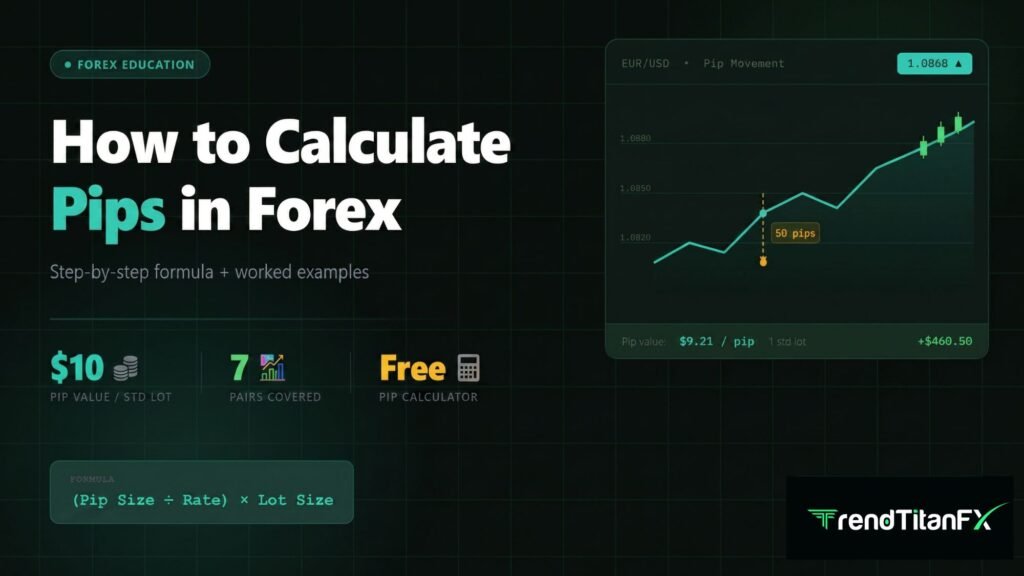 how to calculate pips in forex